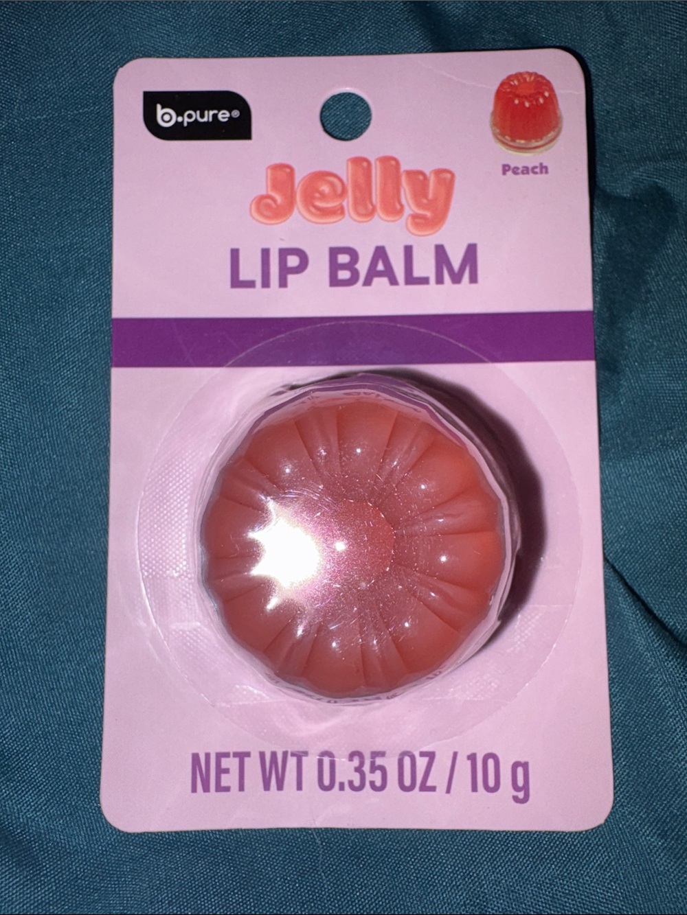 b.pure Jelly Lip Balm - Peach 🍑.35 oz